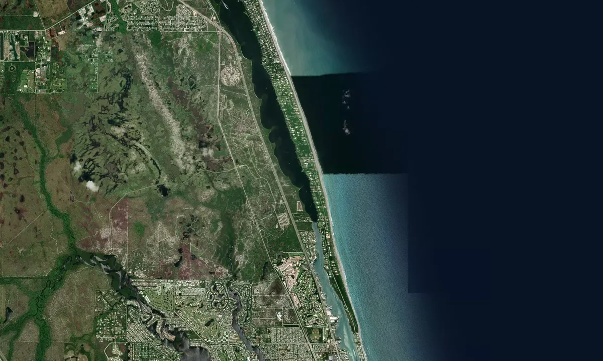 Flyfoto av Sand Bar - Jupiter Island