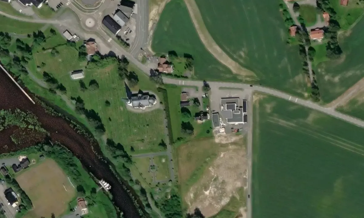 Satelite image of Sand båtforening Odalen