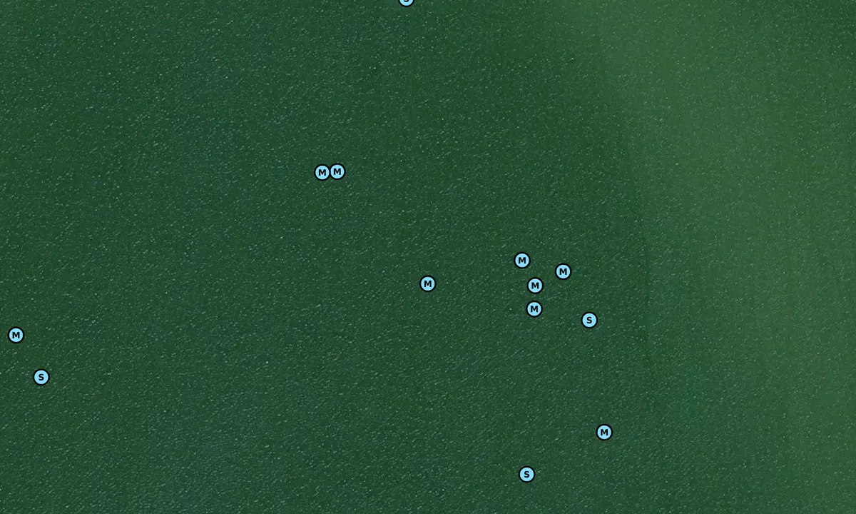 Satelite image of Sand Hill Point