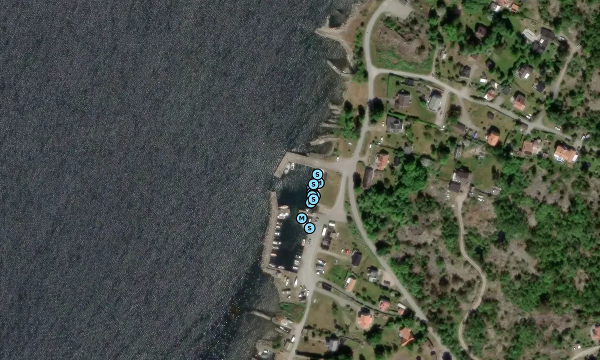 Satelite image of Sanda, Sturkö