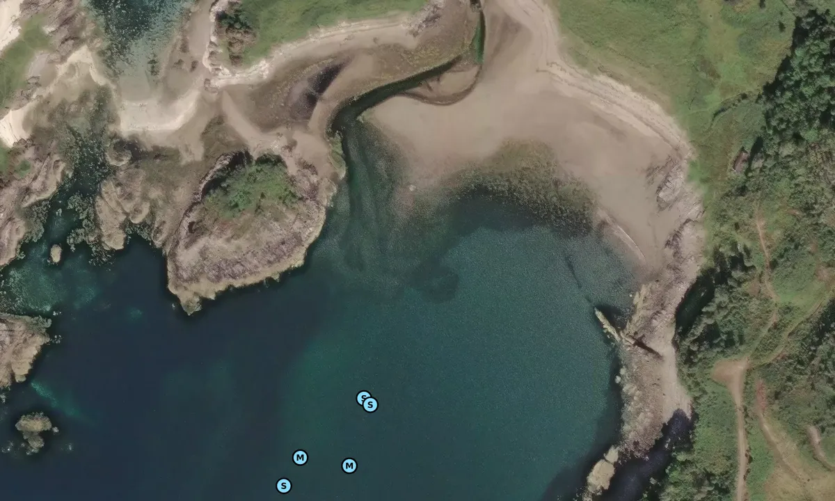 Satelite image of Sandaig - Kyle