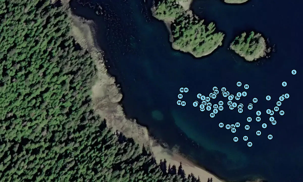 Satelite image of Sandman Bight