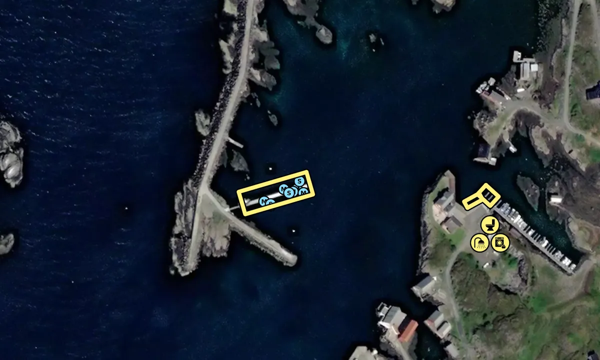 Satelite image of Sandøy