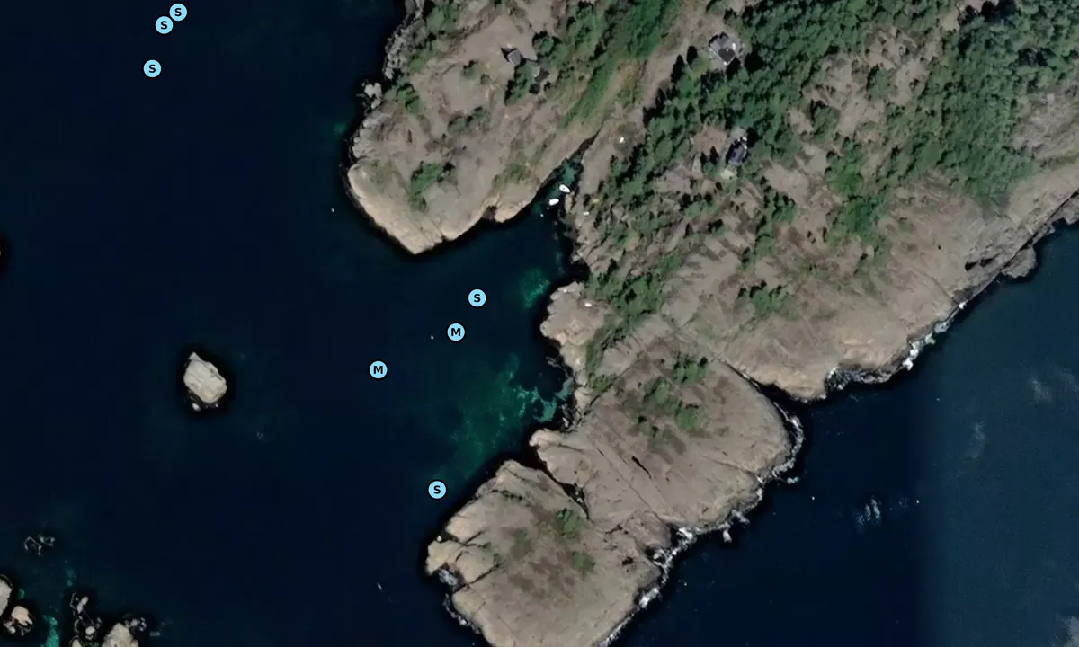 Satelite image of Sandøya - Nyhamn