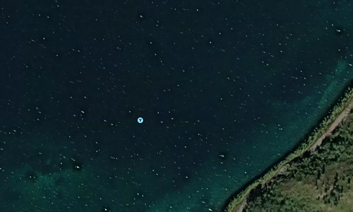 Satelite image of Sandskjærvika ved Tranøya