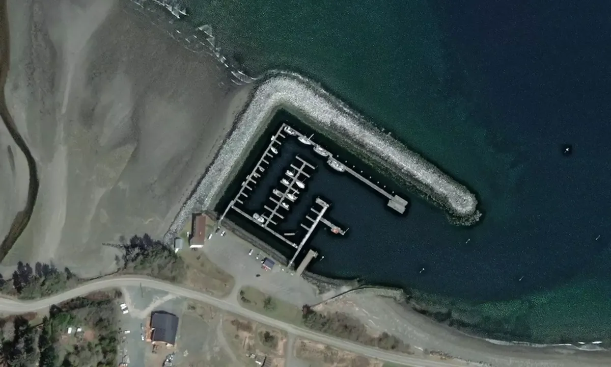 Satelite image of Sandspit Marina 1