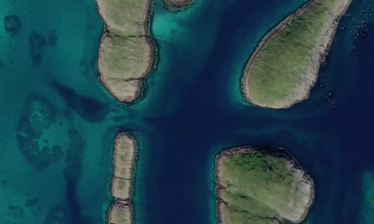 Satelite image of Sandvær - Alstahaug