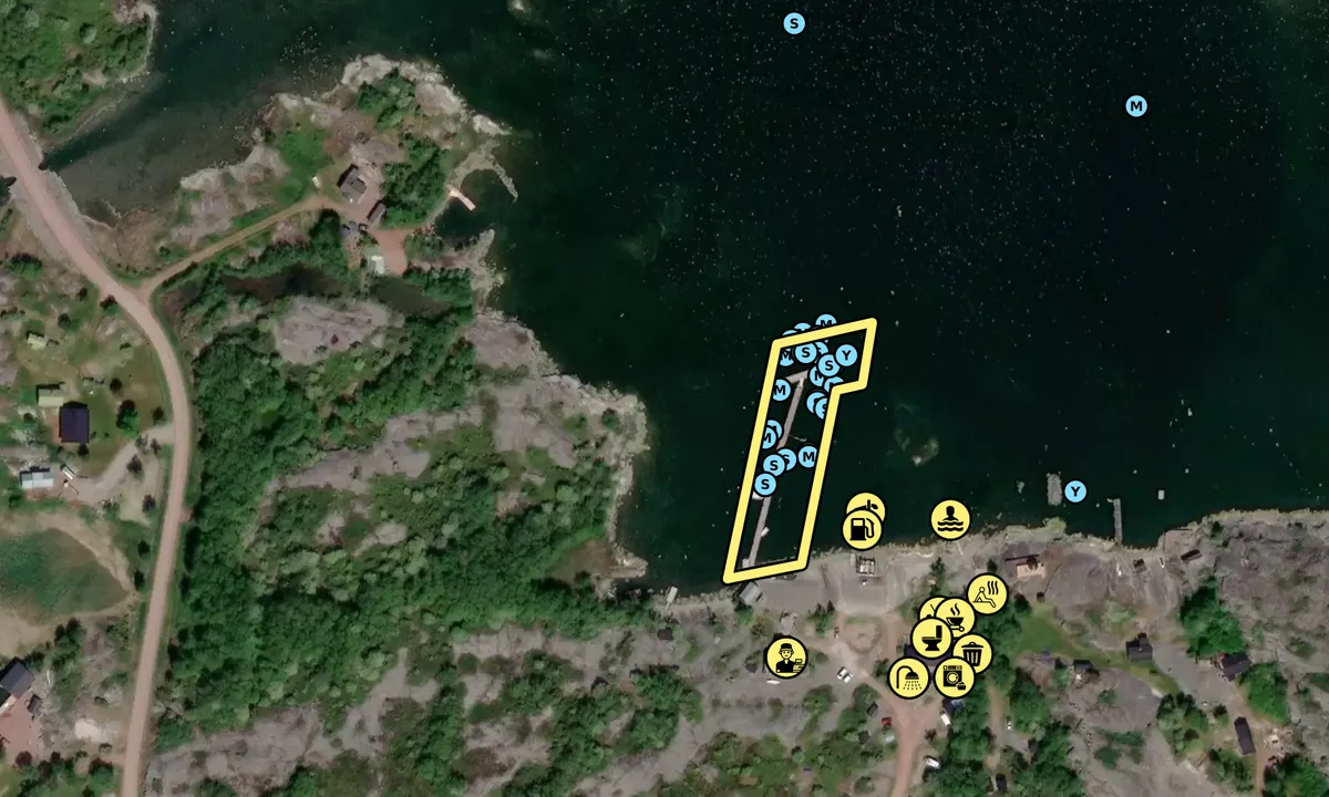 Satelite image of Sandvik - Munkvärvan
