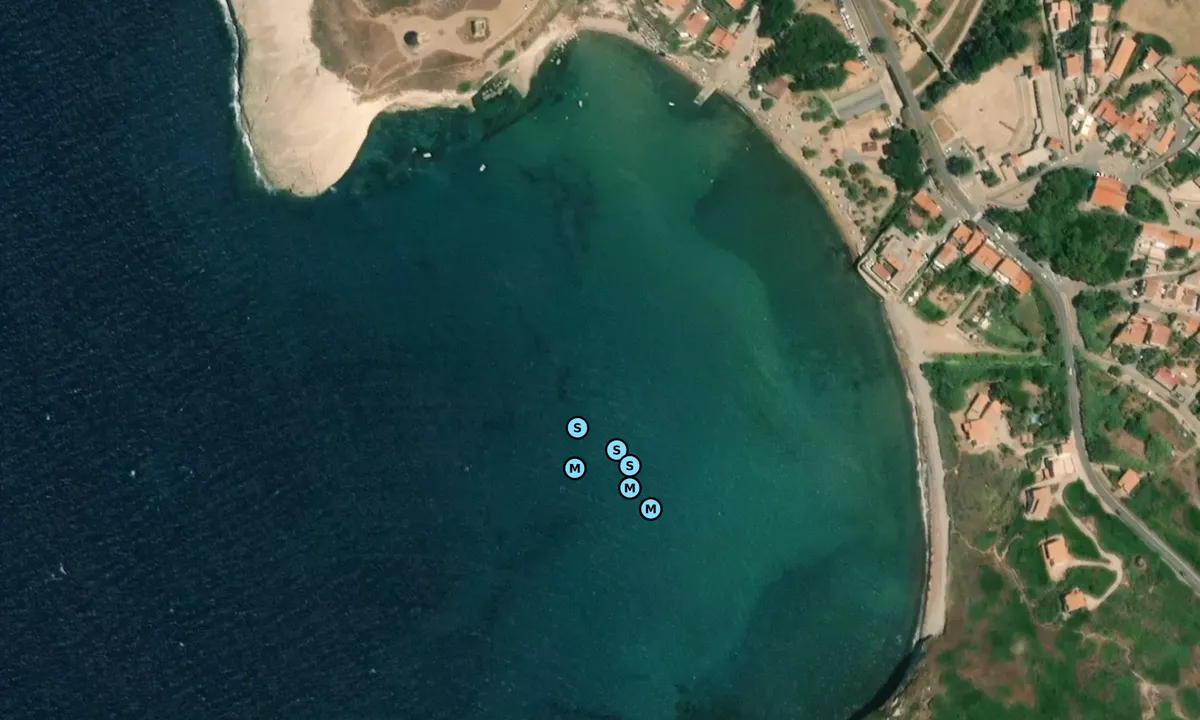 Satelite image of Santa Caterina di Pittinuri