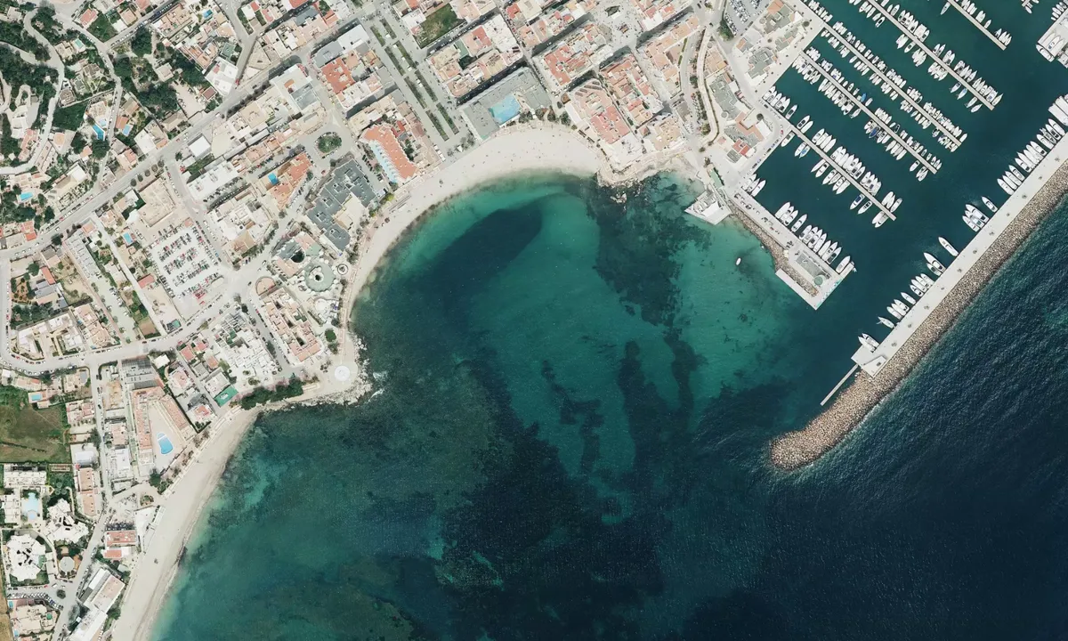 Flyfoto av Santa Eulària des Riu