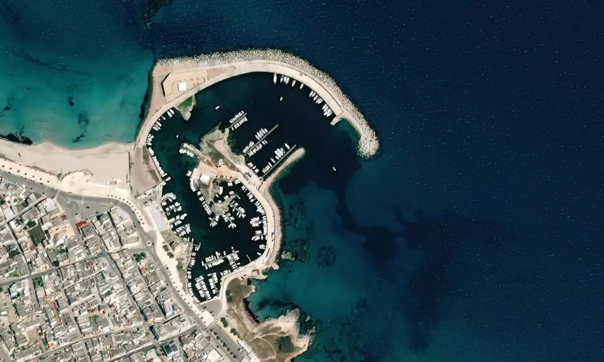 Flyfoto av Santa Foca