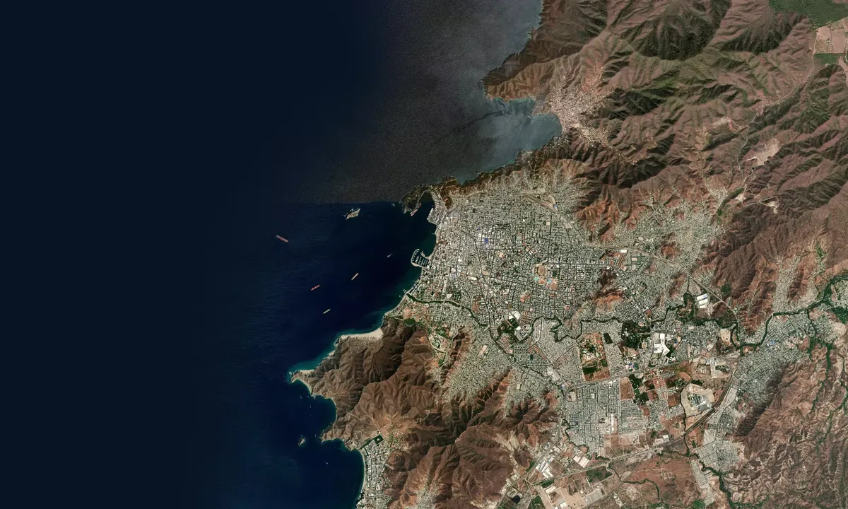 Flyfoto av Santa Marta Marina
