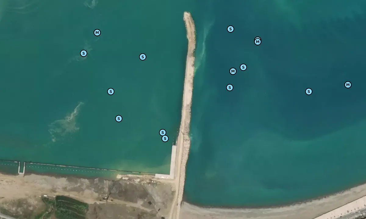 Satelite image of Sant'Agata Di Militello