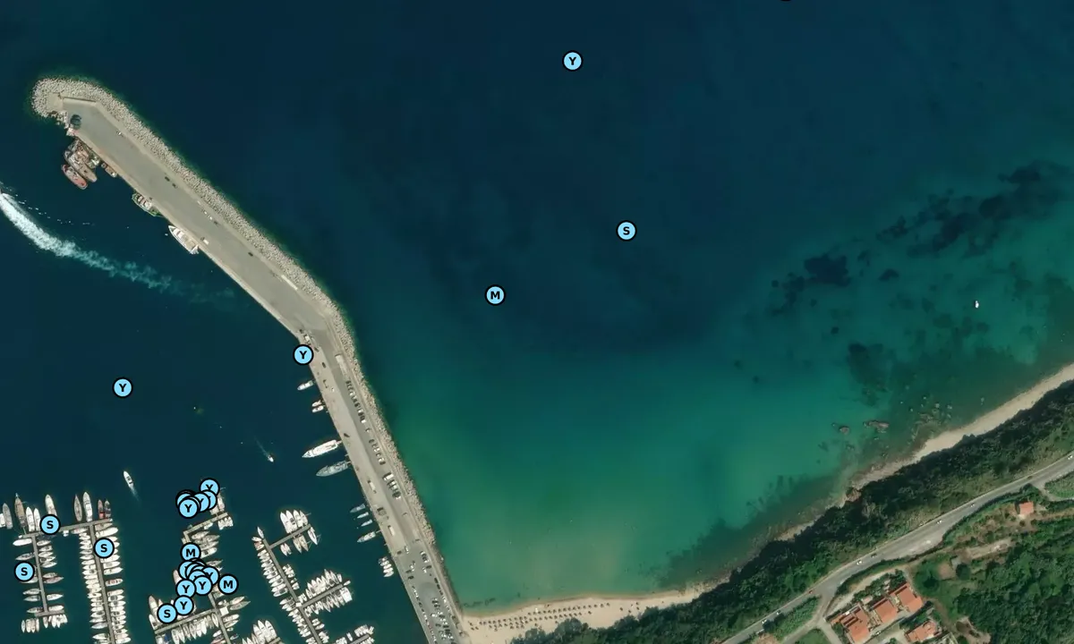 Satelite image of Sant'Andrea