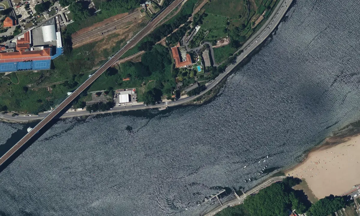 Satelite image of São João