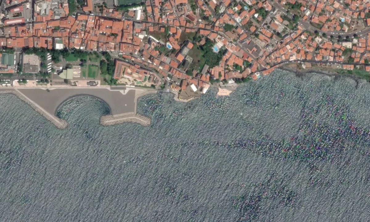 Flyfoto av Sao Tiago