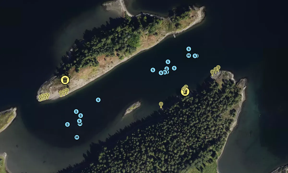 Satelite image of Saraholmen