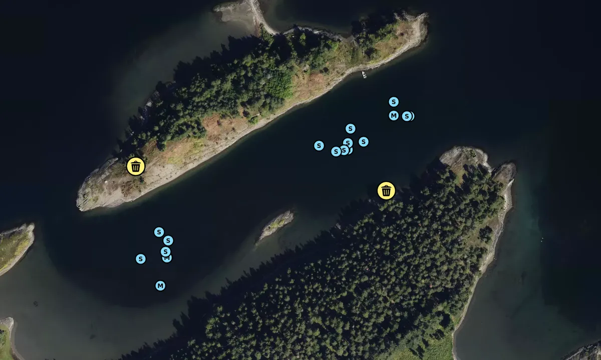 Satelite image of Saraholmen