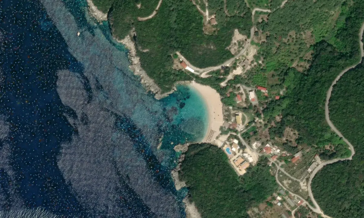 Satelite image of Sarakiniko - Agkali