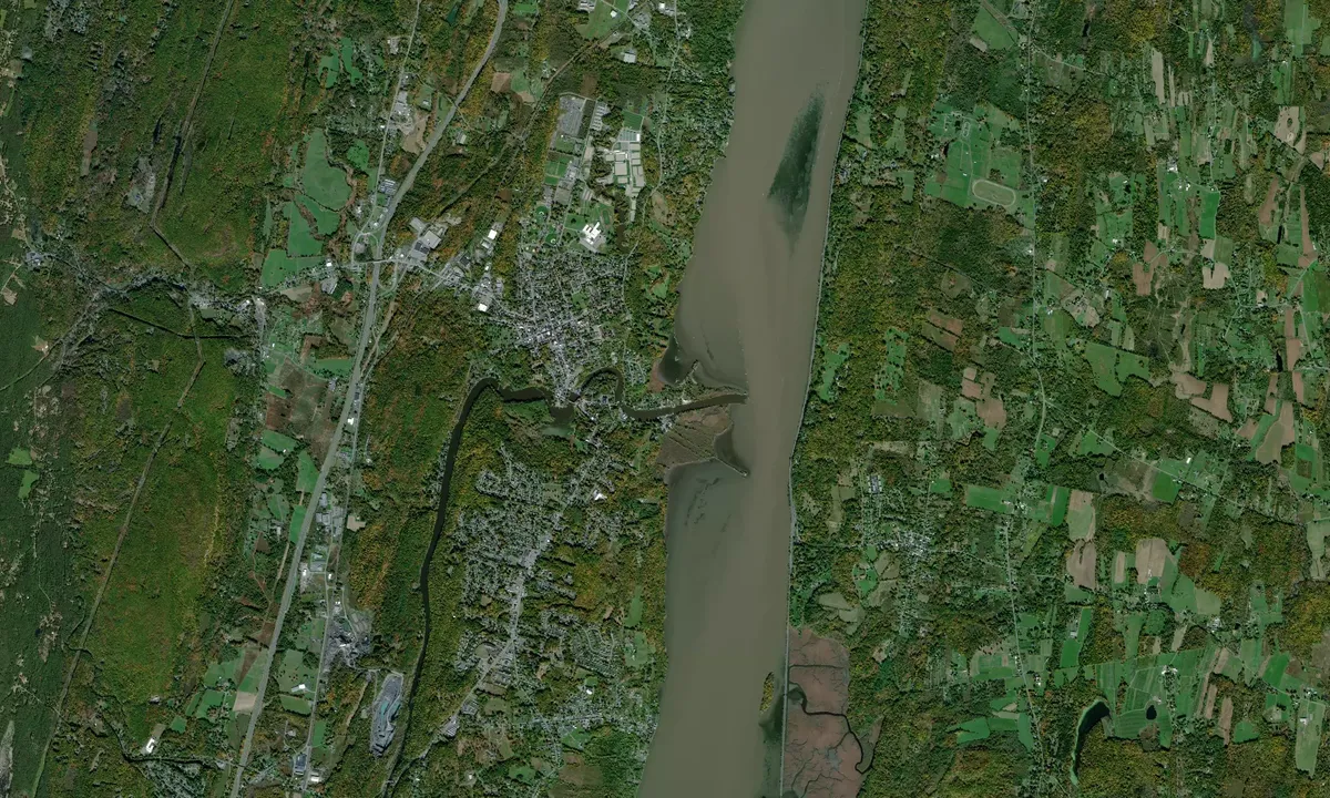 Flyfoto av Saugerties Marina