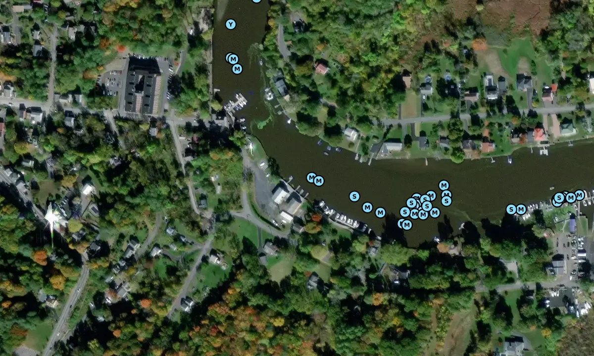 Satelite image of Saugerties Steamboat Company