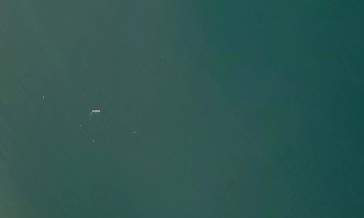 Satelite image of Saundersfoot Bay