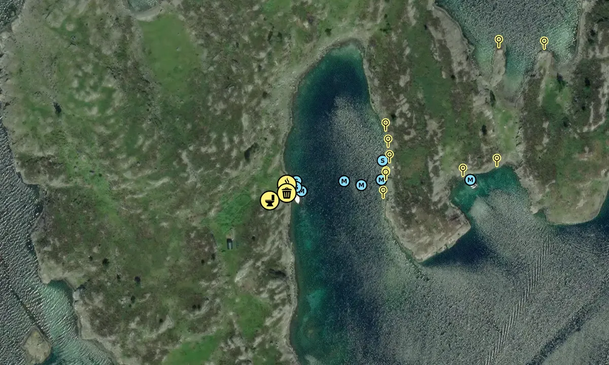 Satelite image of Sauøy