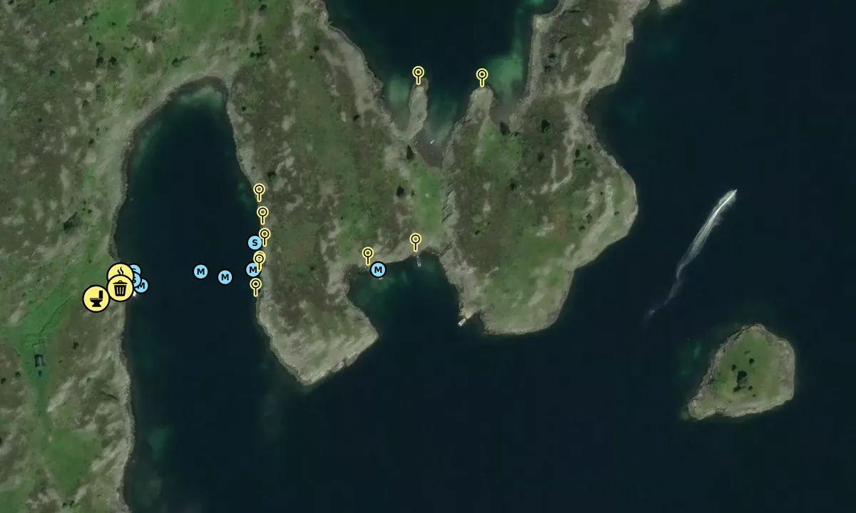 Satelite image of Sauøy SØ