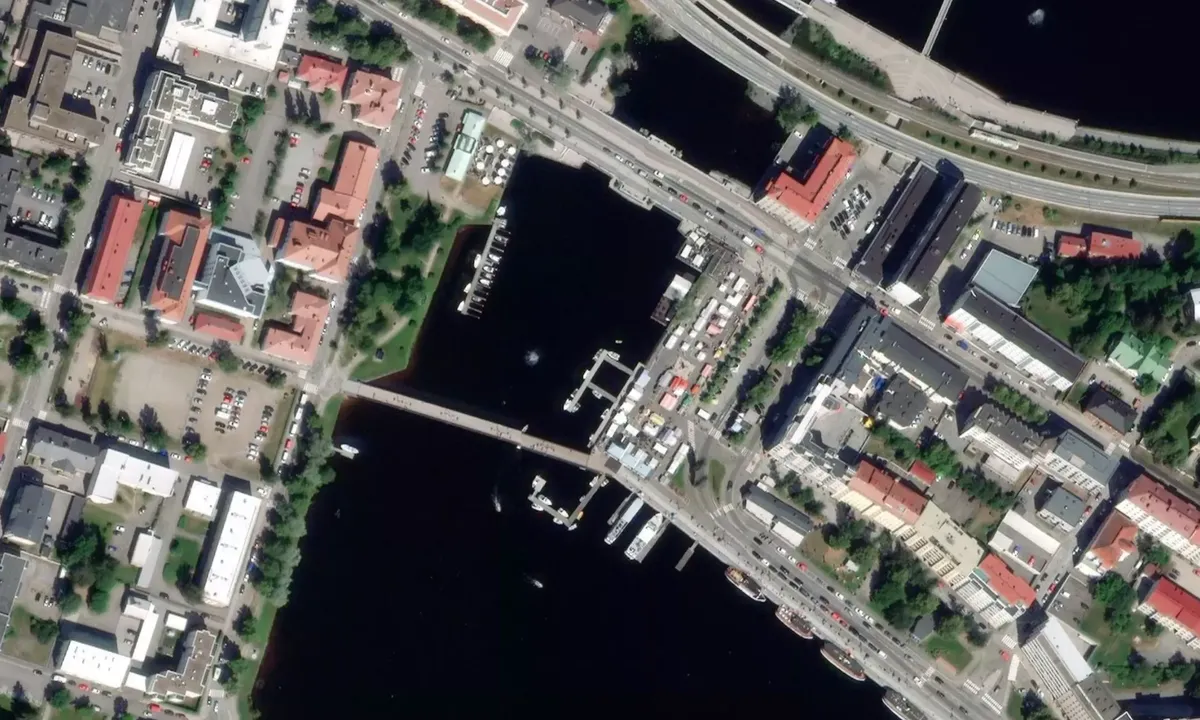 Flyfoto av Savonlinna, Kappatori (asiontilaituri)