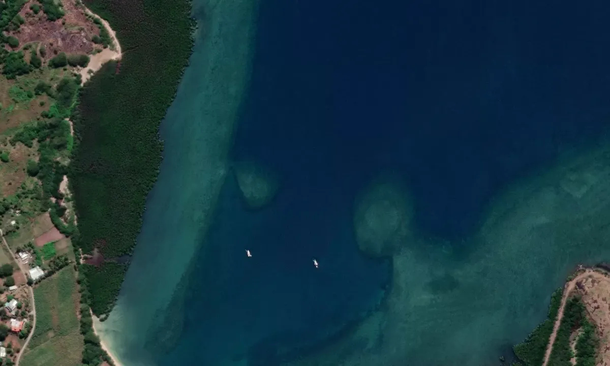 Flyfoto av Saweni Bay
