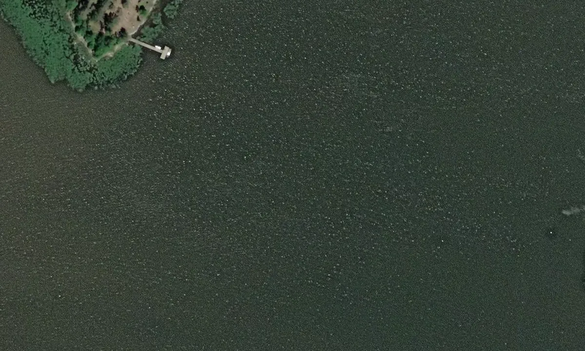 Satelite image of Saxholmen
