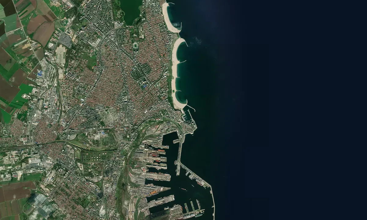 Flyfoto av SC Tomis Marina