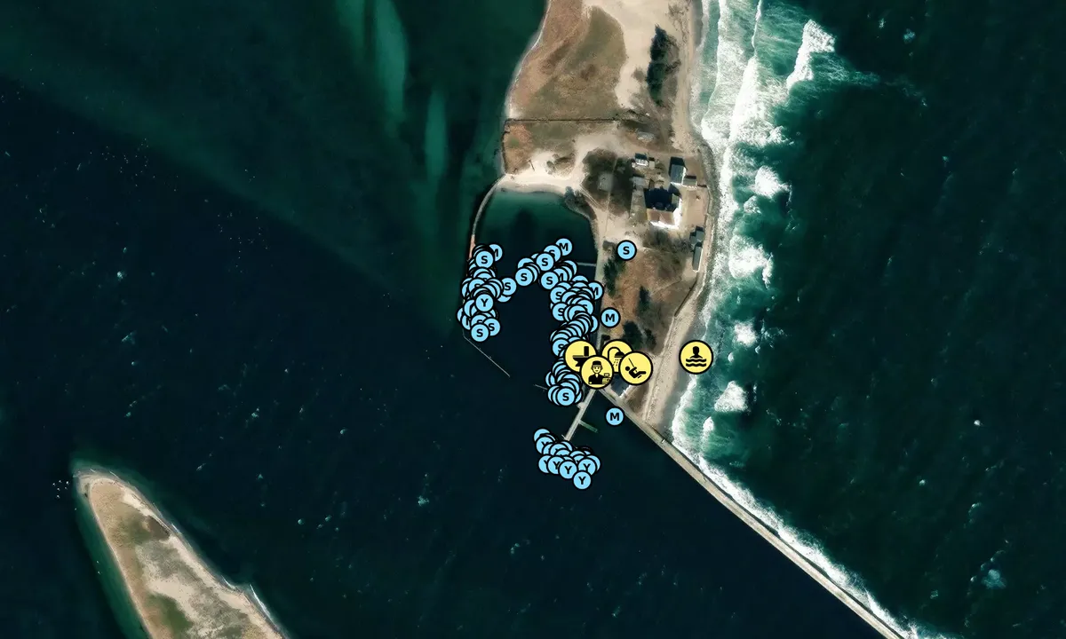 Satelite image of Schleimünde Hafen