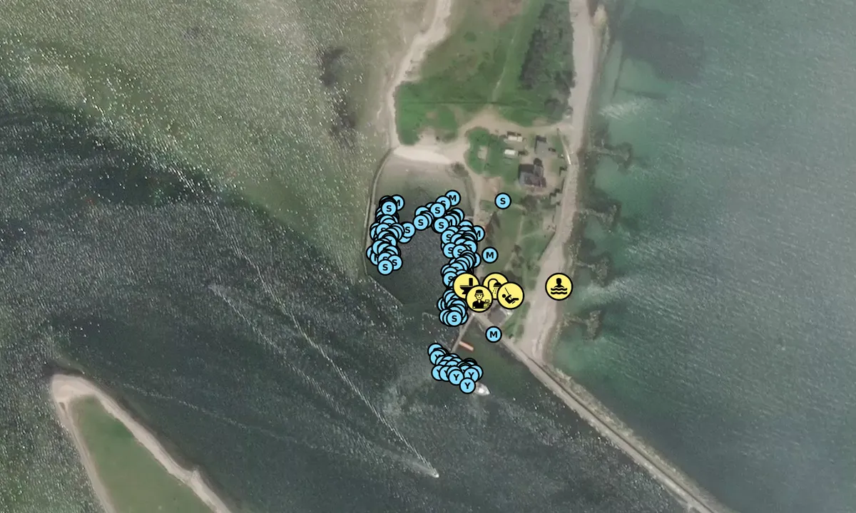 Satelite image of Schleimünde Hafen
