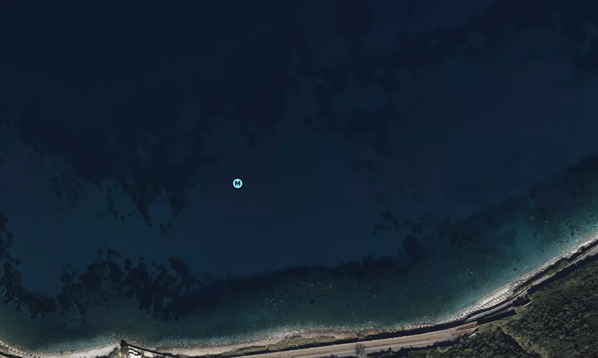 Satelite image of Scilla - Calabria