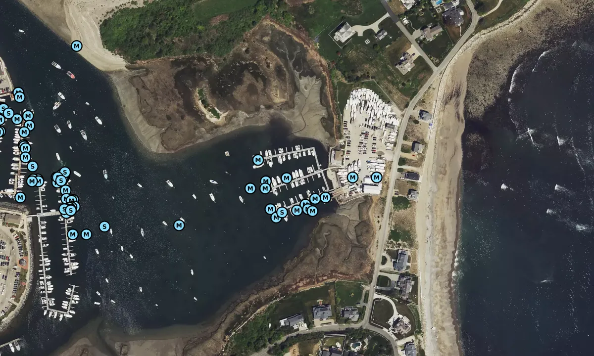 Satelite image of Scituate Maritime Center - Plymouth