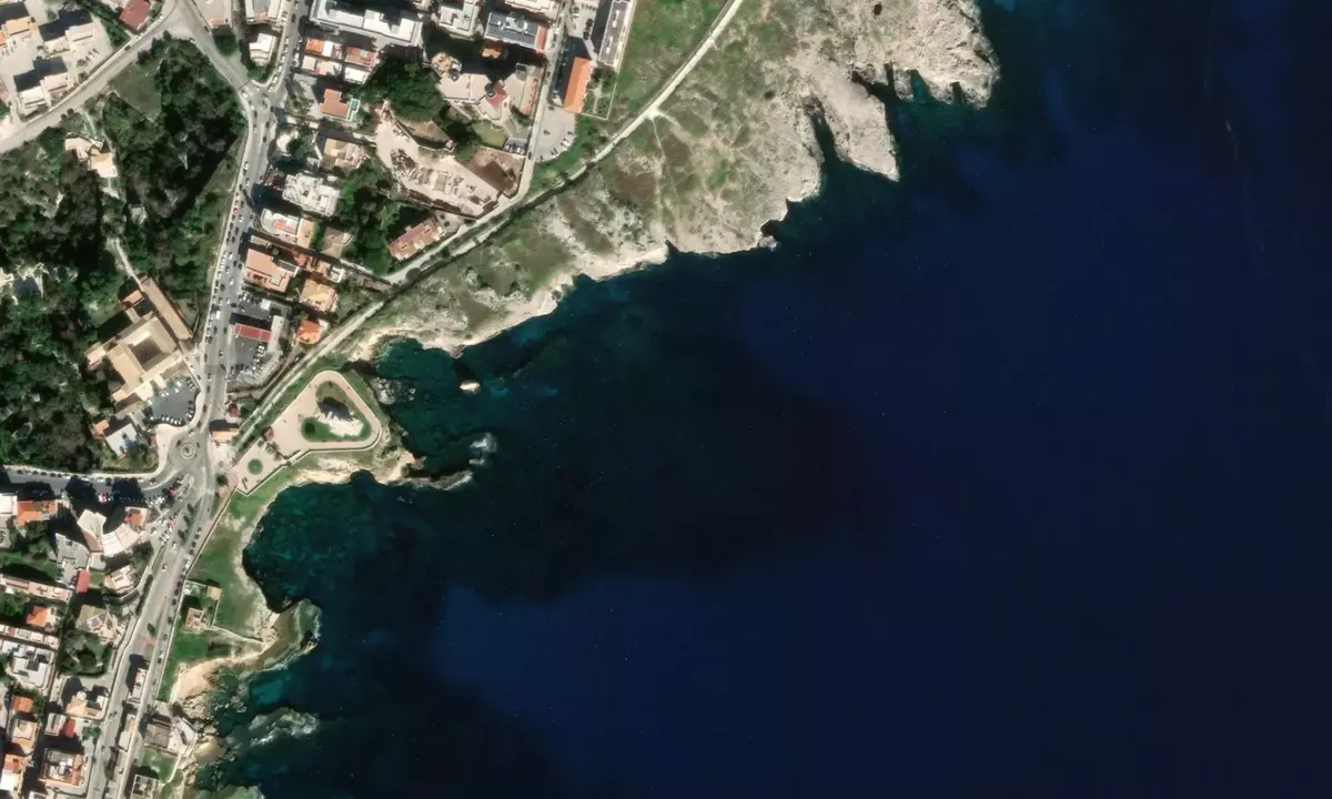 Satelite image of Scoglio dei Cappuccini
