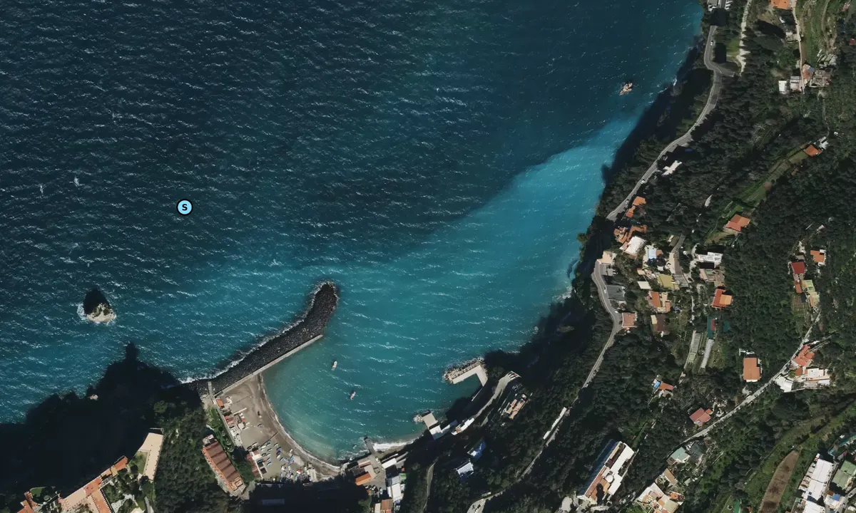 Satelite image of Scoglio della Margherita