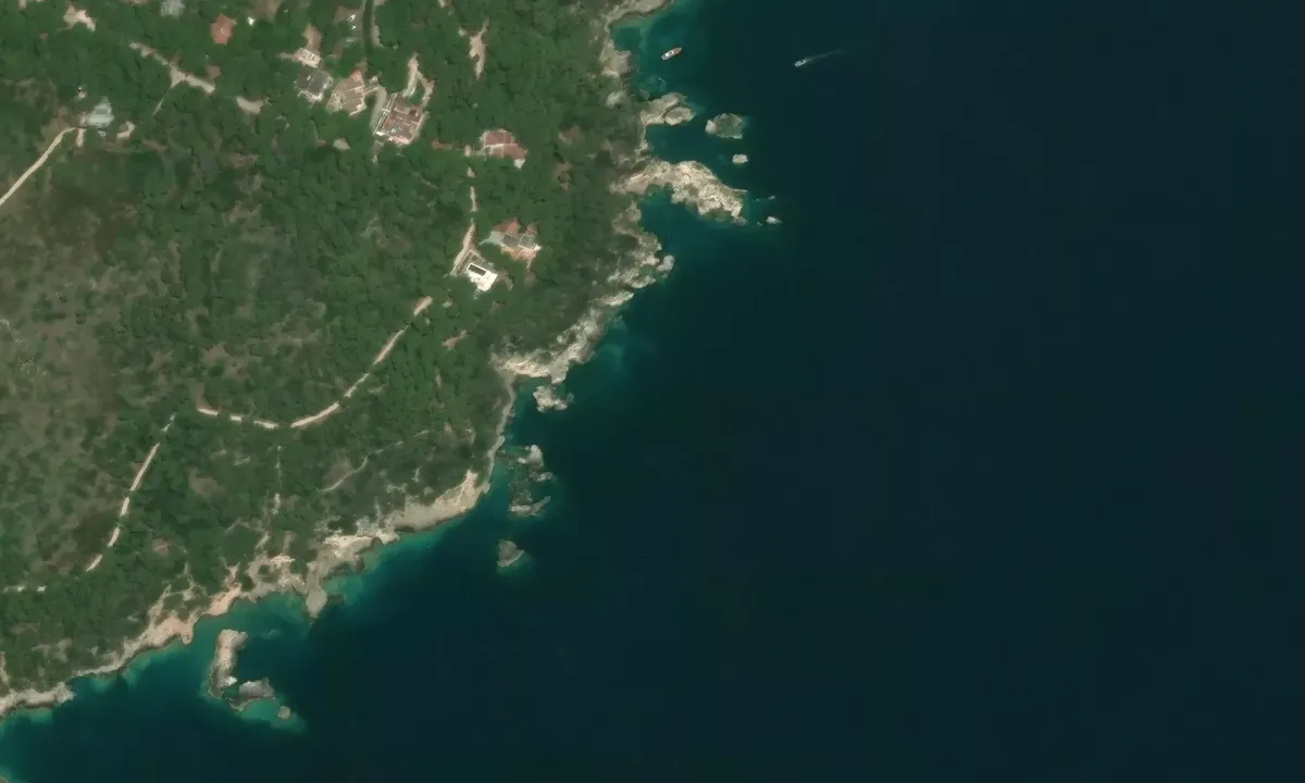 Satelite image of Scoglio dell'Ellefante