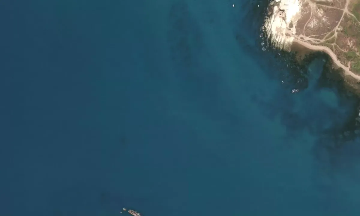 Flyfoto av Scoglio di Pietra Patella