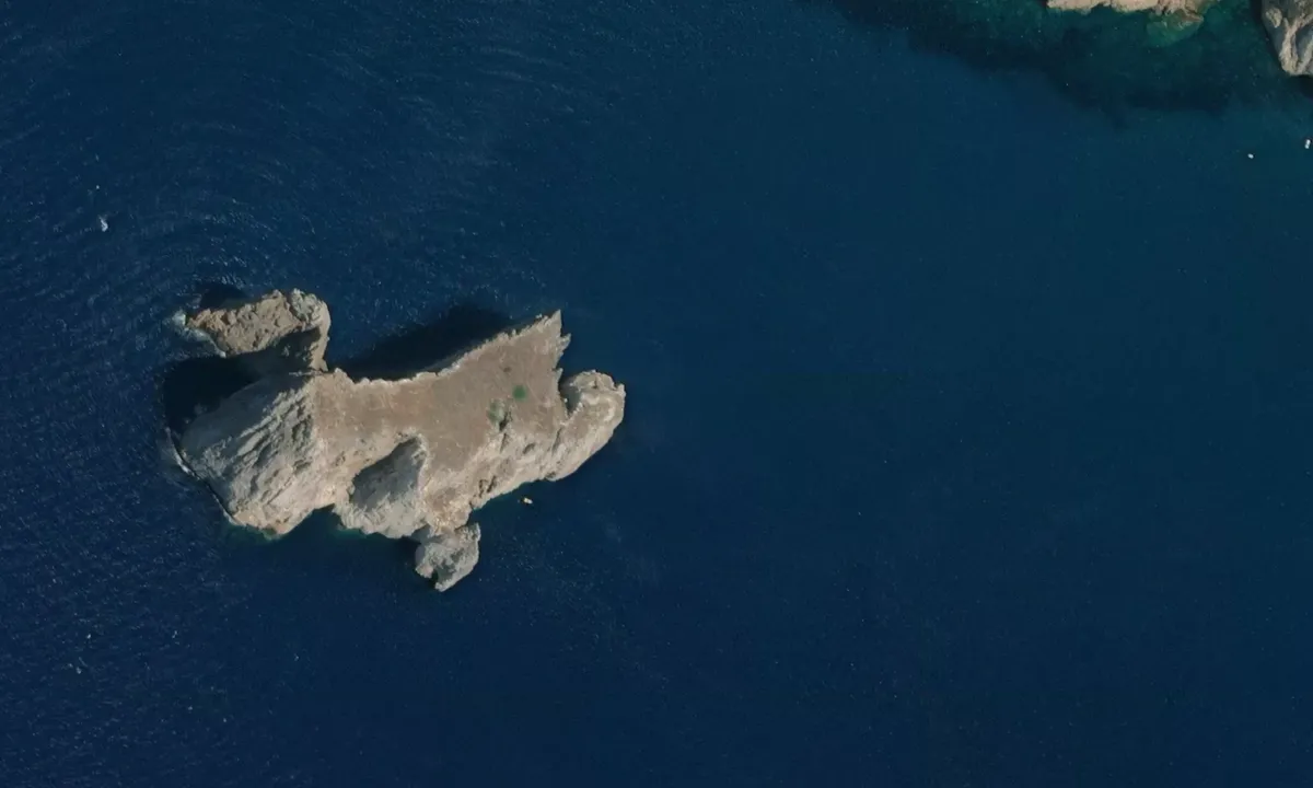 Flyfoto av Scoglio Pan di Zucchero