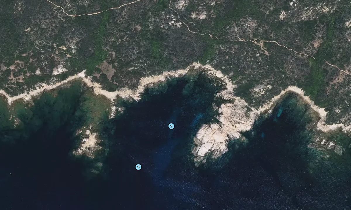Satelite image of Scogliu Biancu