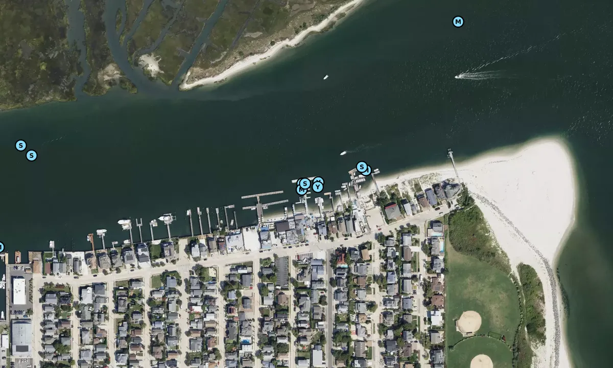 Satelite image of Scotty's Marina
