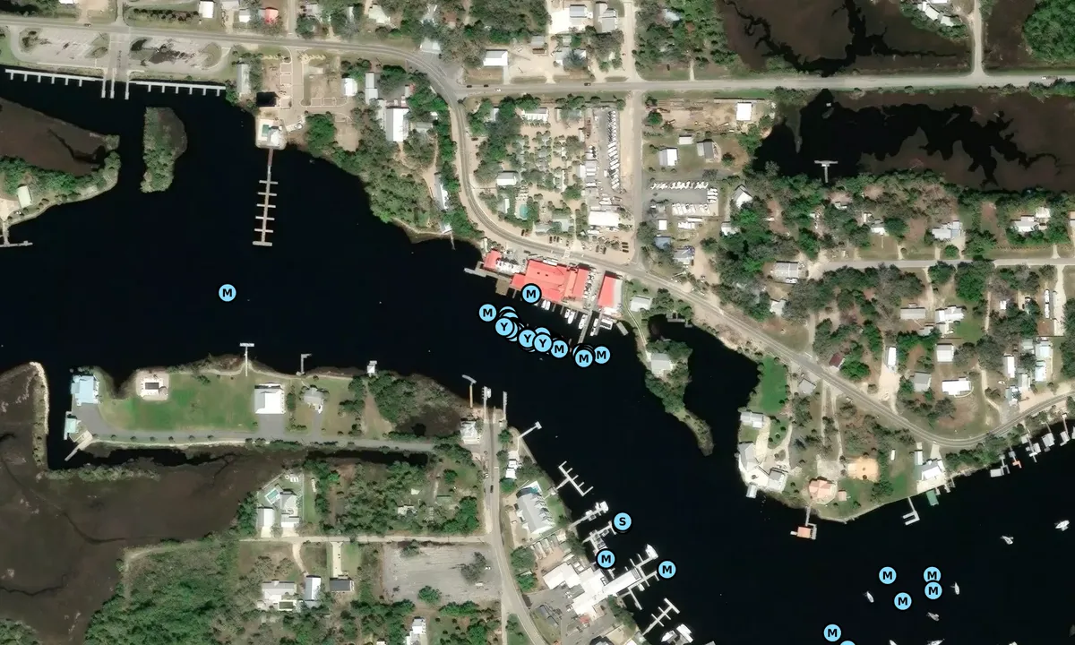 Satelite image of Sea Hag Marina - Dixie
