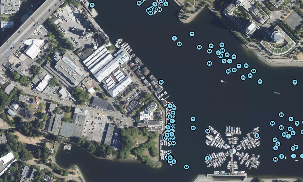 Satelite image of Sea Village