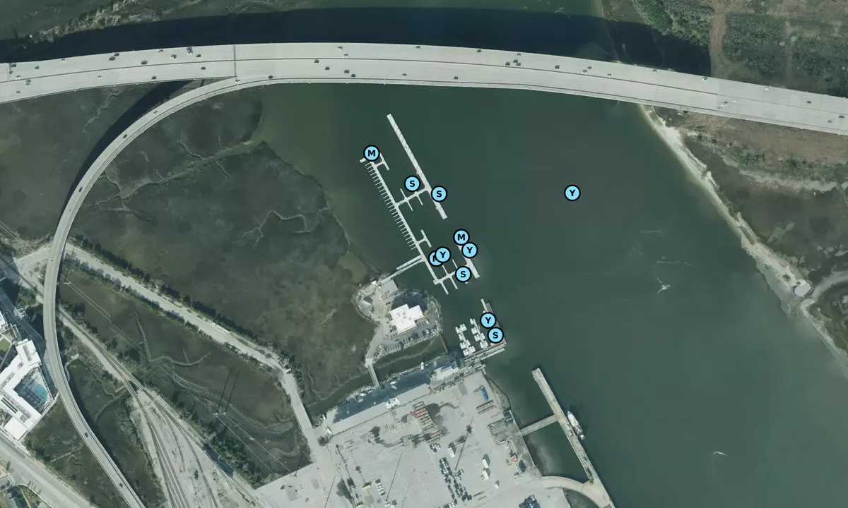 Satelite image of Seabreeze Marina 1