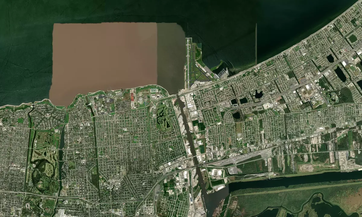 Flyfoto av SeaBrook Harbor and Marine