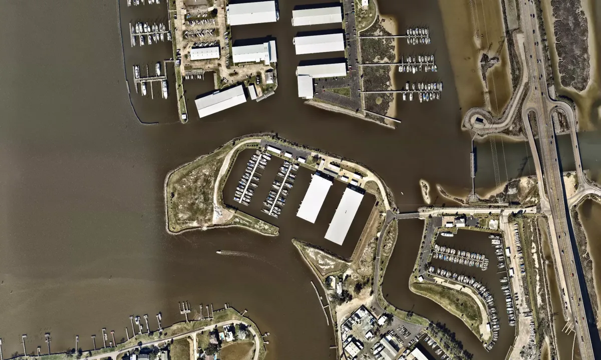 Flyfoto av Seabrook Marina & Shipyard