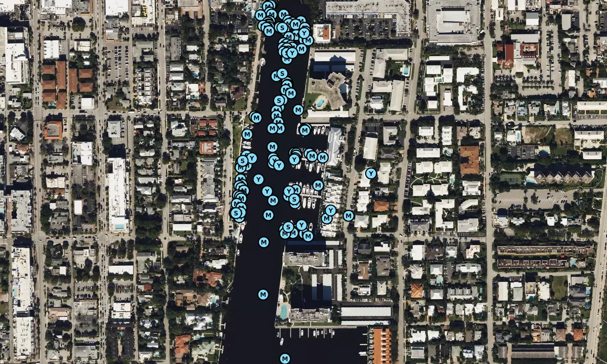 Satelite image of Seagate Yacht Club