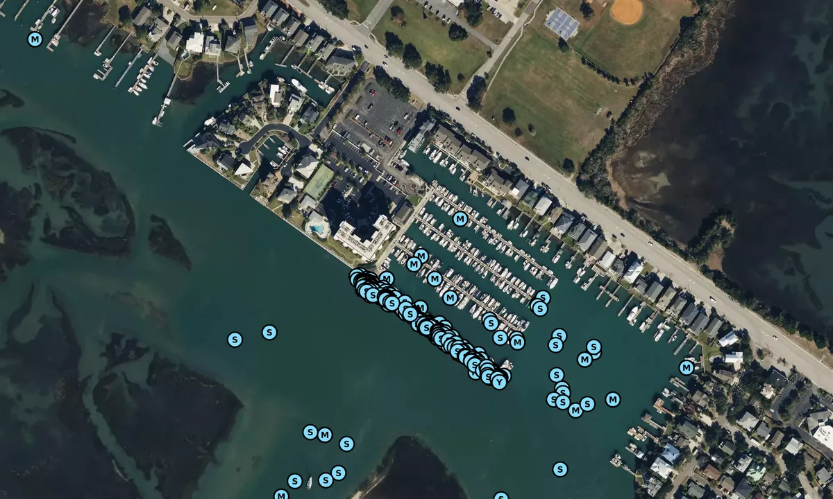 Satelite image of Seapath Yacht Club - Wrightsville Beach